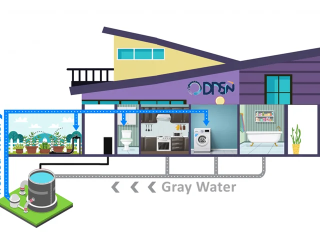 سامانه تصفیه و بازچرخانی آب خاکستری (DGWS1)